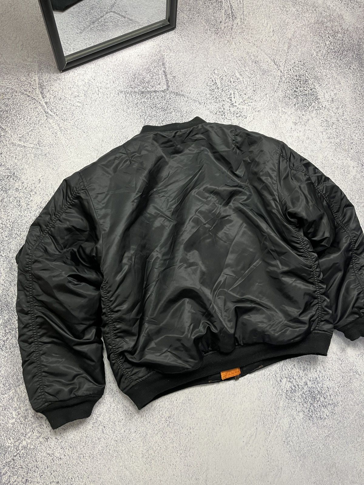 Vintage Vintage Y2k Flyer’s Man Intermediate MA-1 Bomber Jacket Rare Size US L / EU 52-54 / 3 - 13 Thumbnail