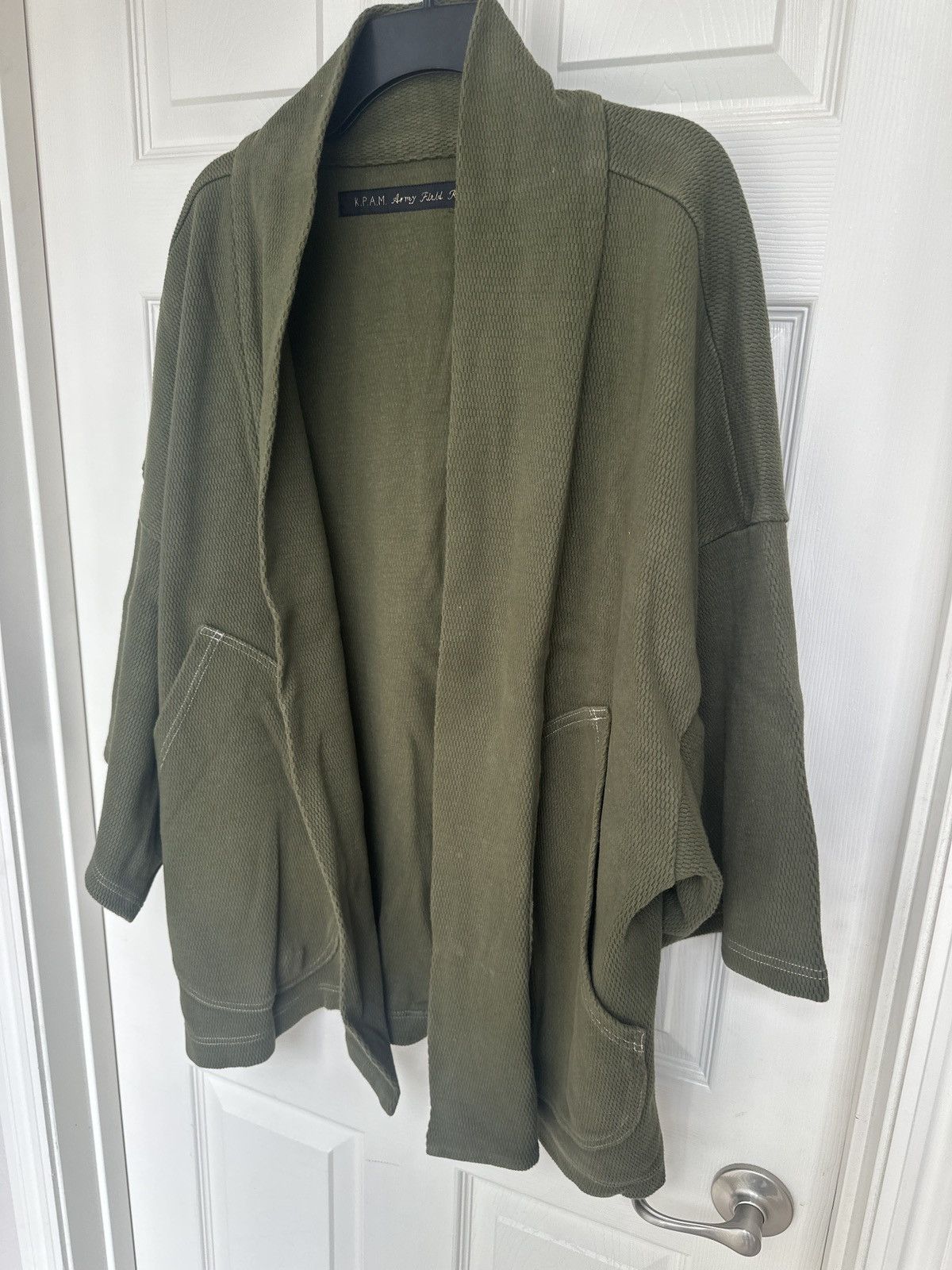Kapital Kapital KPAM army field ration kimono- green Size US XXL / EU 58 / 5 - 7 Thumbnail