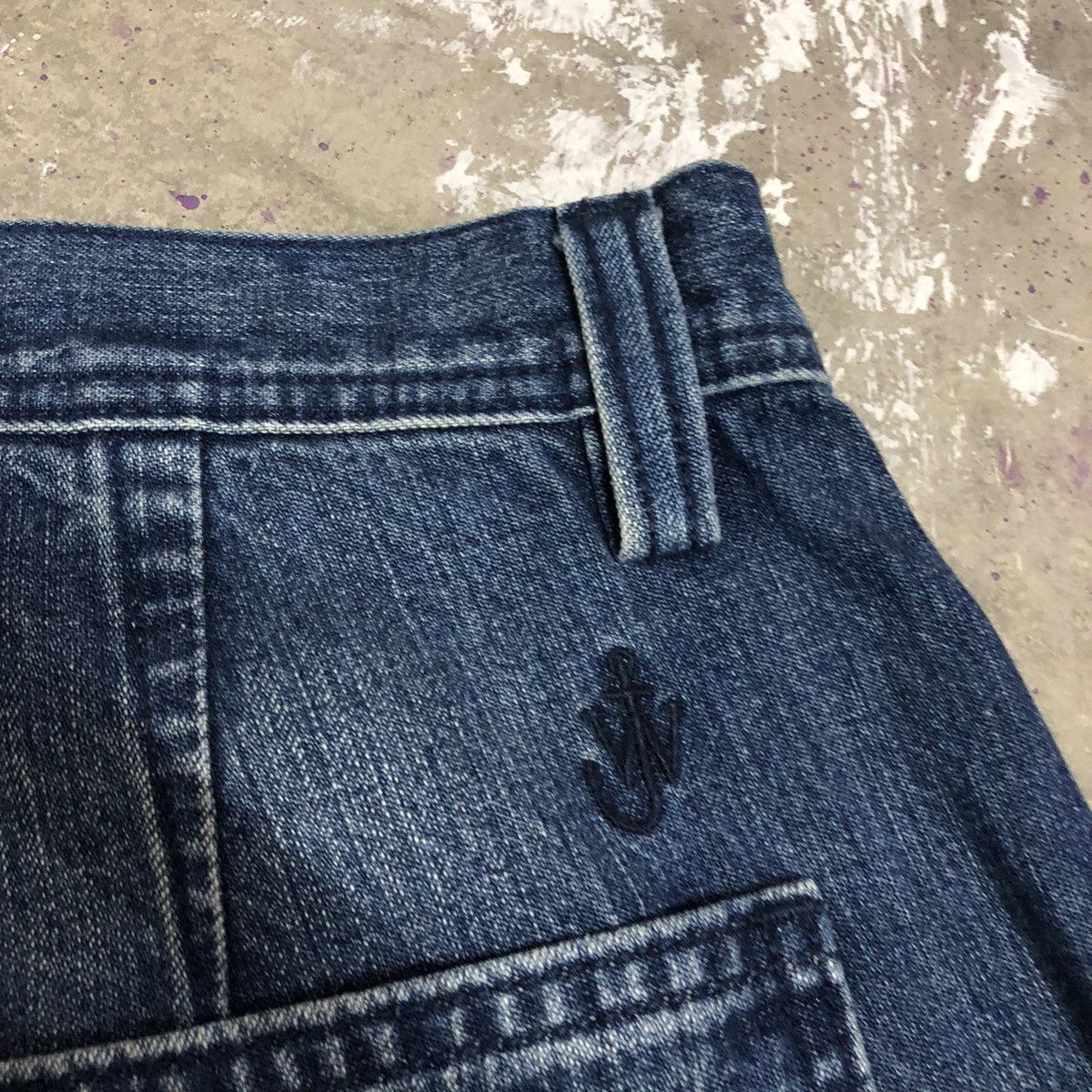 JW Anderson × Uniqlo JW Anderson x Uniqlo Baker-Style Denim Relaxed Work Pants Size US 27 - 10 Thumbnail