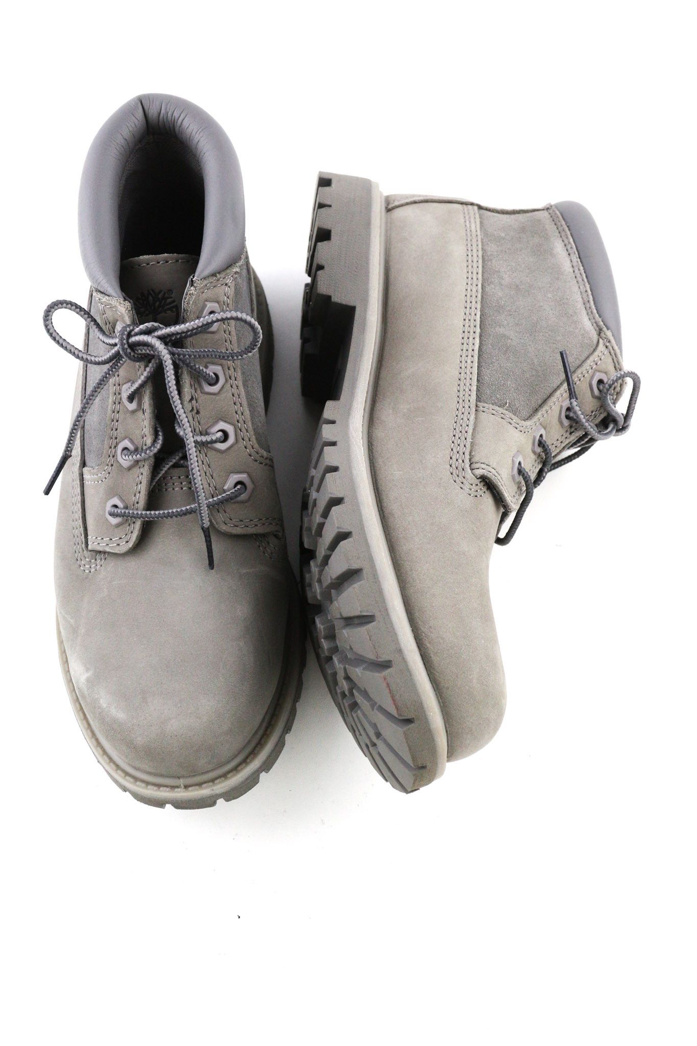 Timberland A1GYX-A3198 EU38/39 Grey Leather Ortholite Shoes 81132 Size US 7 / IT 37 - 6 Thumbnail