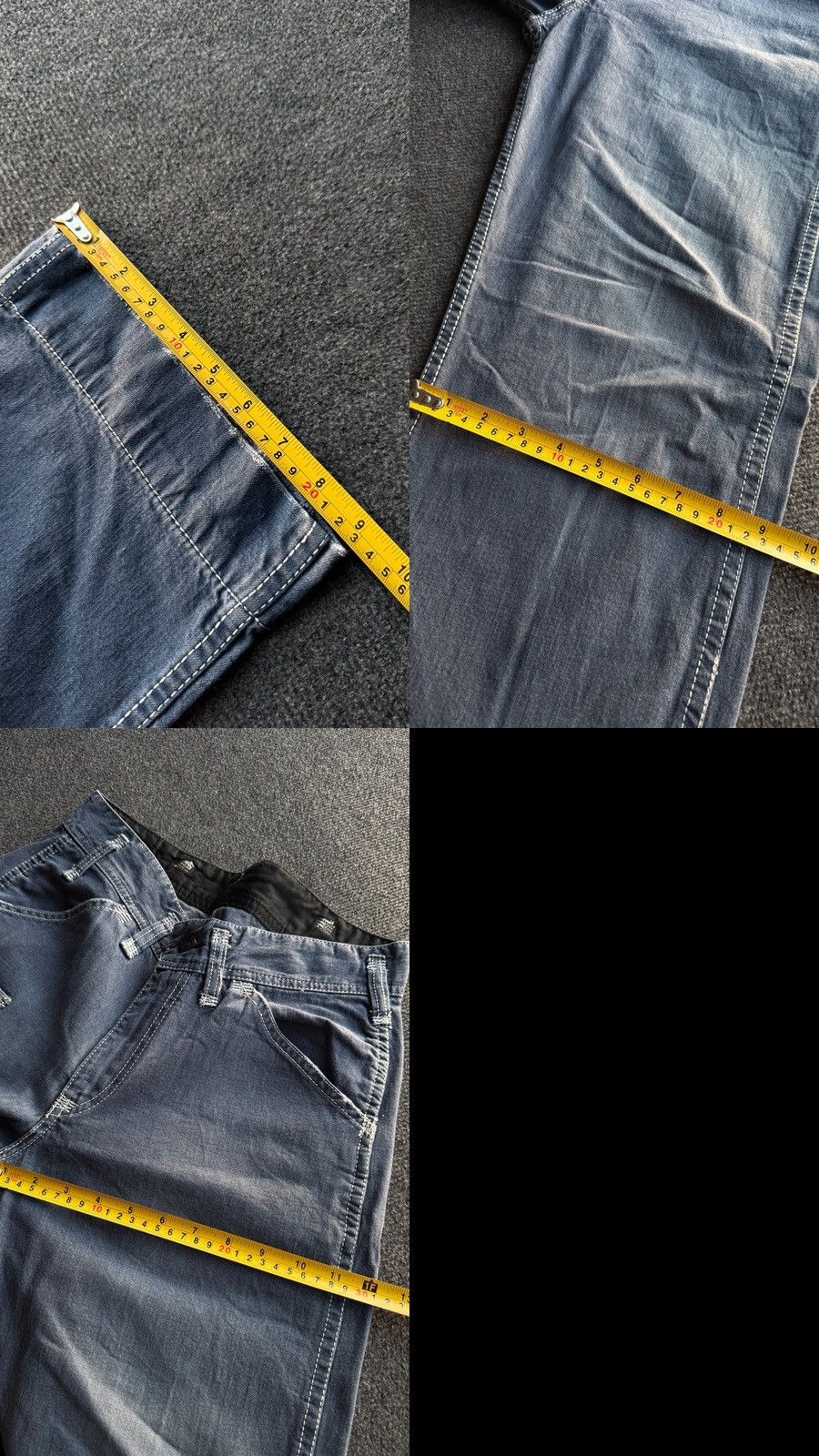 Levi's 00s Vintage Levi’s 880 Baggy Workwear Light Wash Denim Jeans Size US 31 - 21 Thumbnail