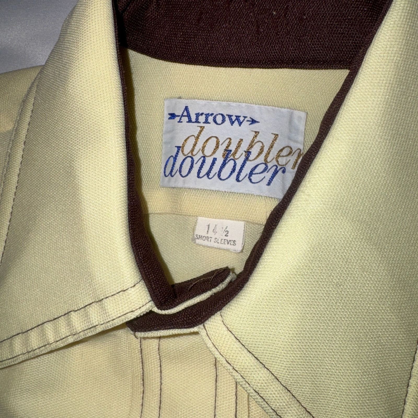 Other Vintage 70s Double Arrow Western Rodeo Button Up Shirt 14 Mo Size US M / EU 48-50 / 2 - 2 Thumbnail