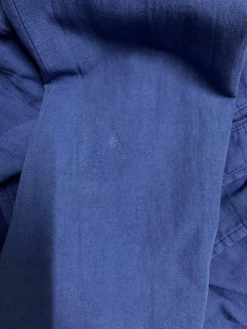 Haider Ackermann Haider Ackermann Blue cotton blended with ink long coat Size 46L - 7 Thumbnail