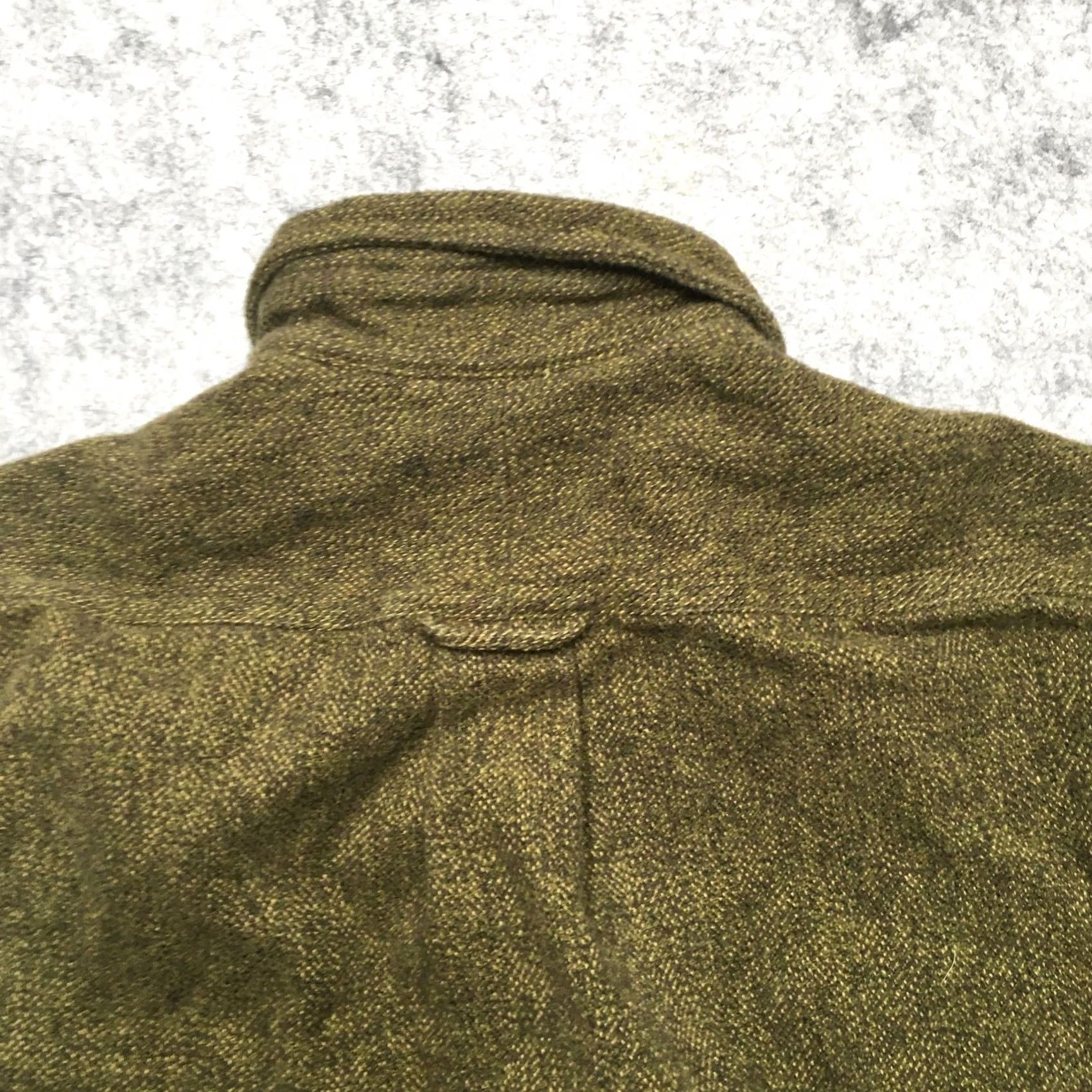 Vintage Gitman Bros Shirt Mens Small S Green Herringbone Long Sleeve Button Up USA Made Size US S / EU 44-46 / 1 - 7 Thumbnail