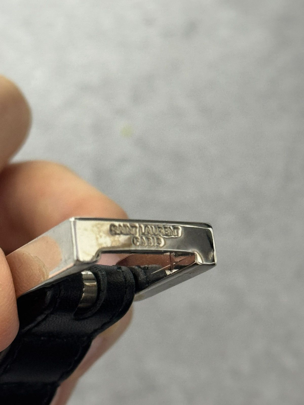 Saint Laurent Paris Saint Laurent 3 Passants Belt Size ONE SIZE - 3 Thumbnail