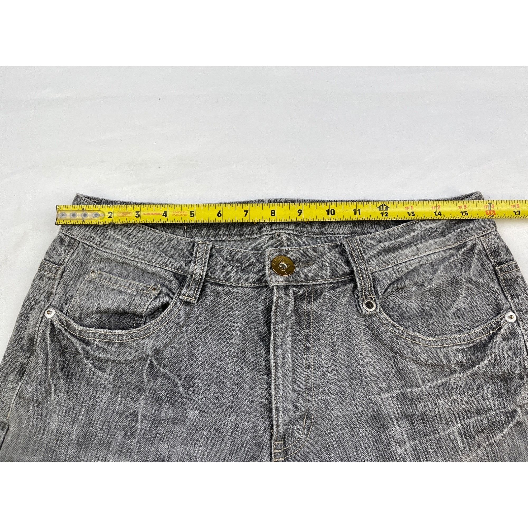 Other Hum Men's Grey Pants/Jeans/Wide Leg 31x38 SKU 4634 Size US 31 - 7 Thumbnail