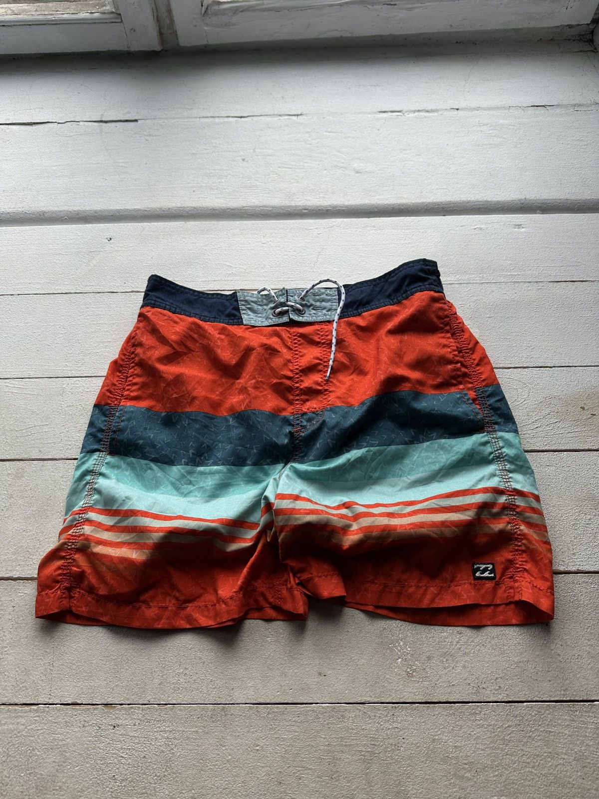 Billabong 🚨RARE BILLABONG BIG LOGO SWIMM SHORTS Y2K SURF VINTAGE Size US 30 / EU 46 - 1 Thumbnail