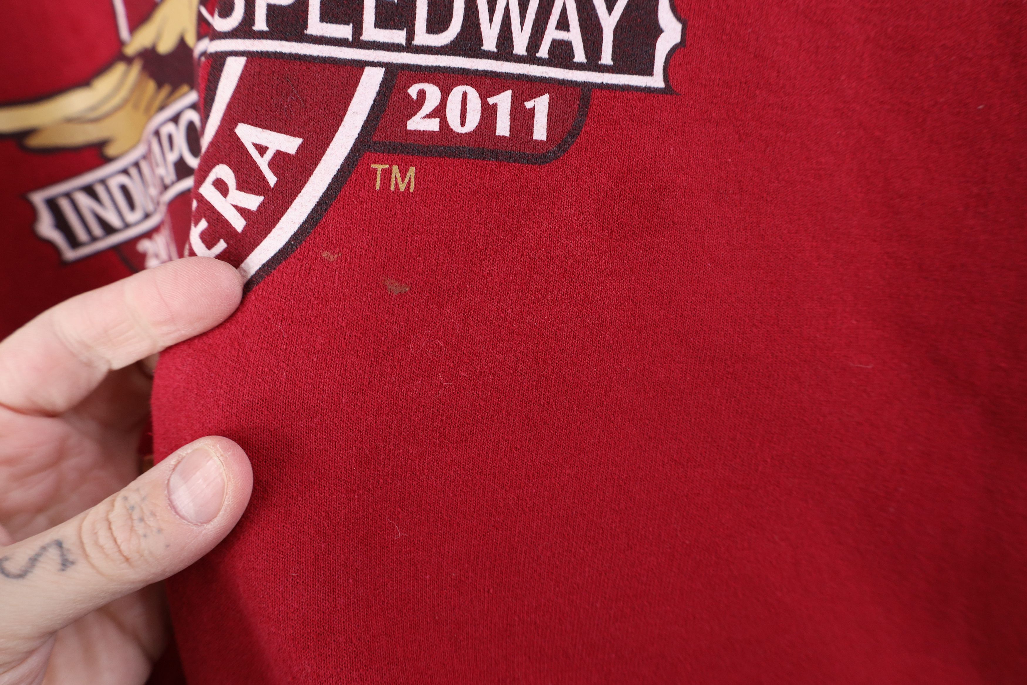 Vintage Vintage Y2K Indianapolis Motor Speedway Crewneck Sweatshirt Size US XL / EU 56 / 4 - 5 Thumbnail
