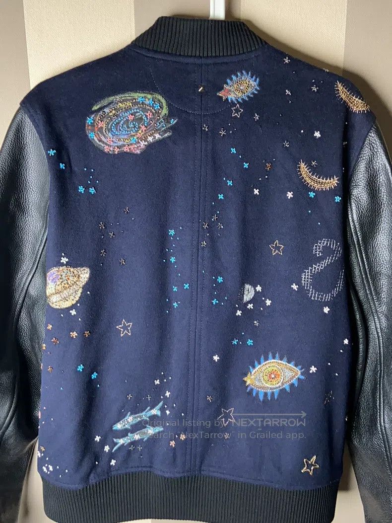 Valentino Valentino Embroidered starry sky universe leather sleeve b Size US XS / EU 42 / 0 - 4 Thumbnail