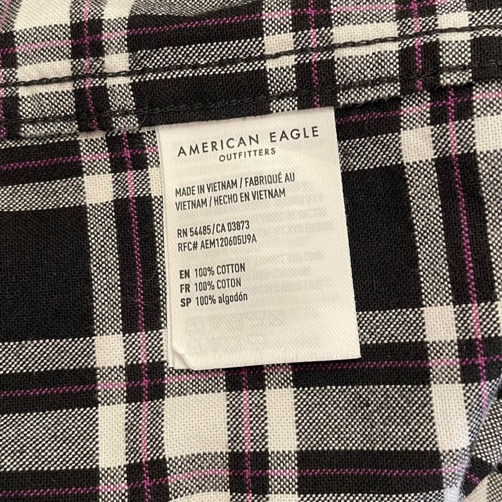 American Eagle Outfitters American Eagle Outfitters Plaid Oxford Button Up Shirt S Size US S / EU 44-46 / 1 - 8 Thumbnail