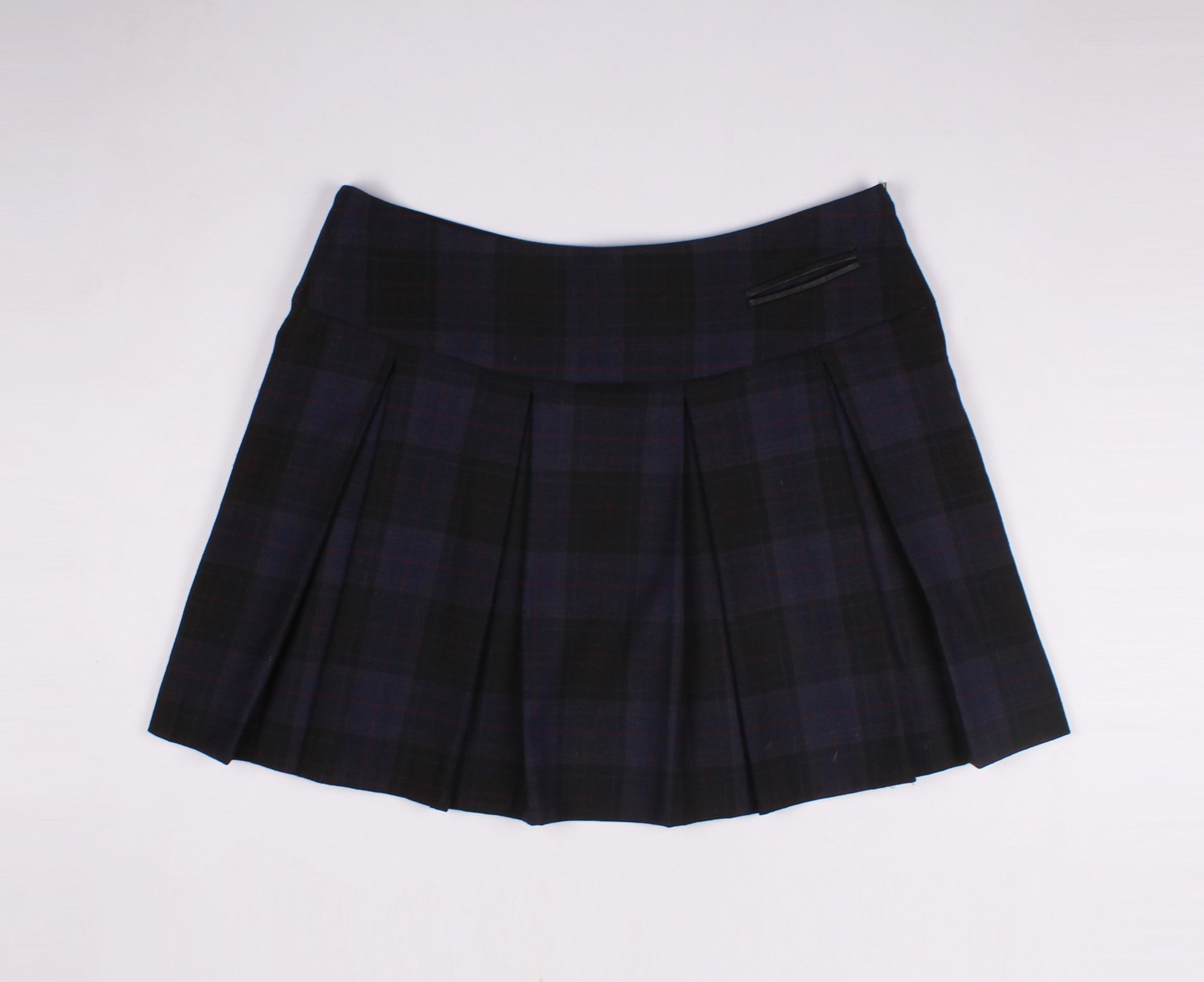 Sandro Sandro Paris Plaid Purple Mini Skirt Size 32" / US 10 / IT 46 - 4 Thumbnail