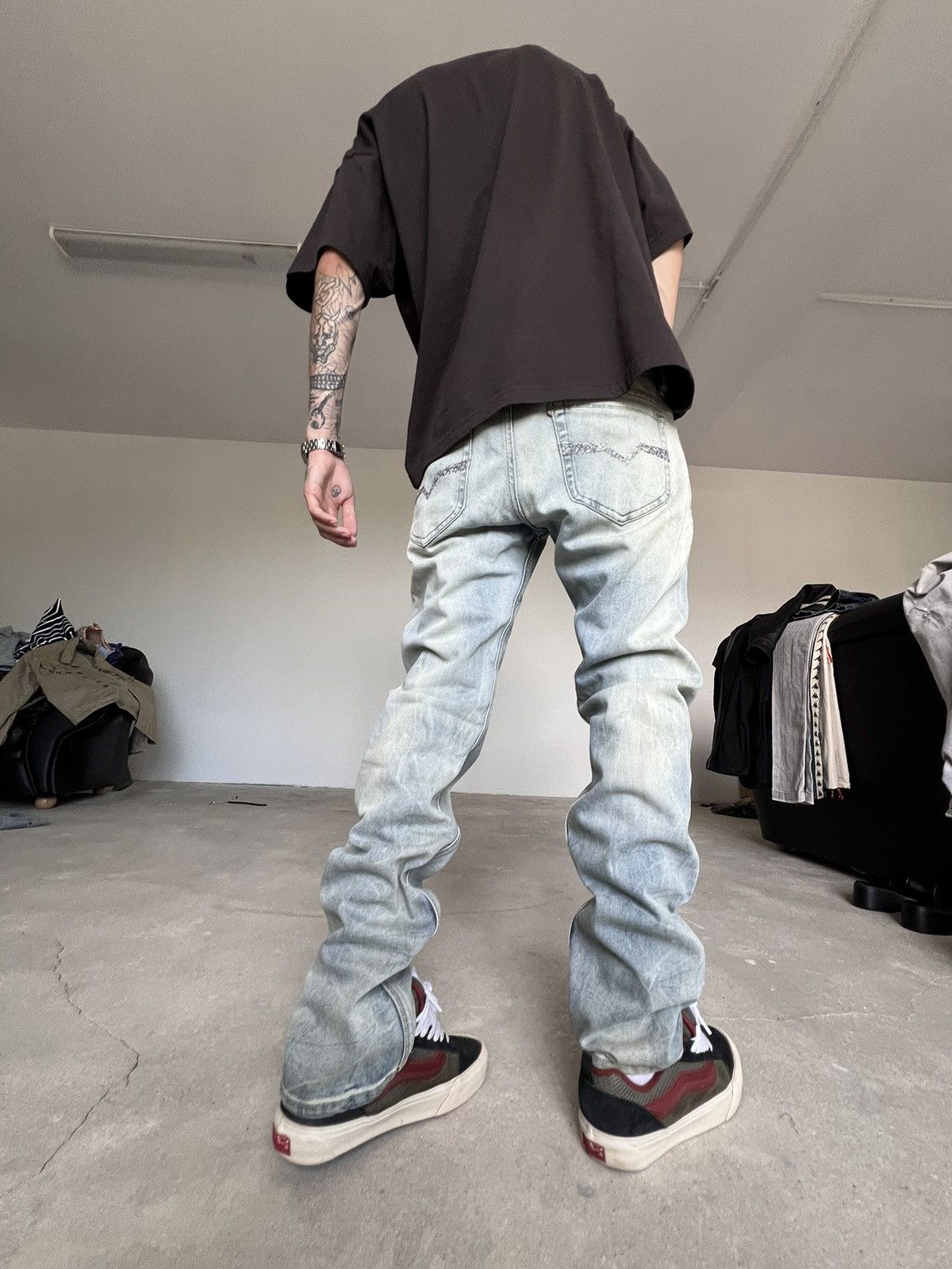 Diesel Vintage Diesel Jeans Distressed Denim Size US 32 / EU 48 - 4 Thumbnail