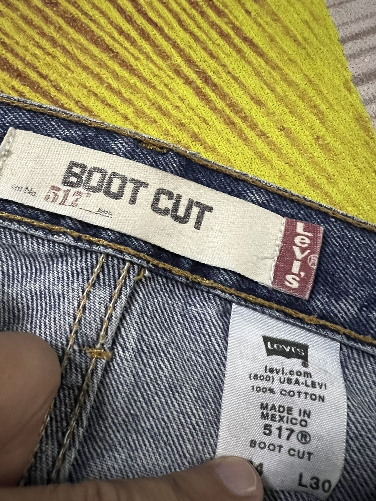 If Six Was Nine × Levi's × Levi's Vintage Clothing VINTAGE LEVIS 517 DISTRESSED RIPPED JEANS Size US 32 / EU 48 - 10 Thumbnail