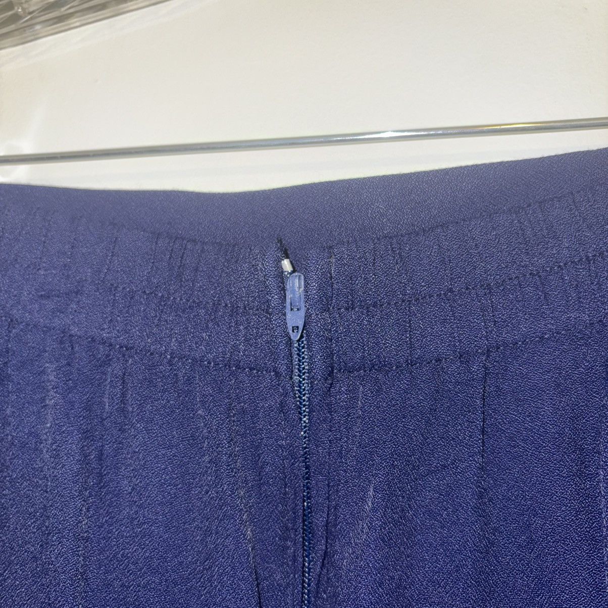 Other Dani Max Navy Blue Knee High Skirt Size 38" / US 16 / IT 52 - 4 Thumbnail