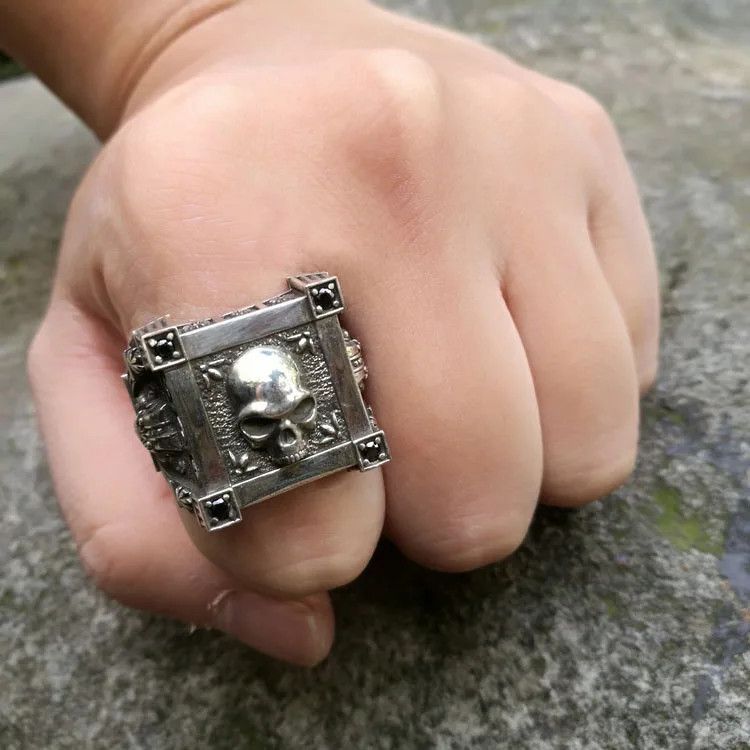 Japanese Brand × Jewelry × Vintage Seal Skull Ring Size ONE SIZE - 5 Thumbnail