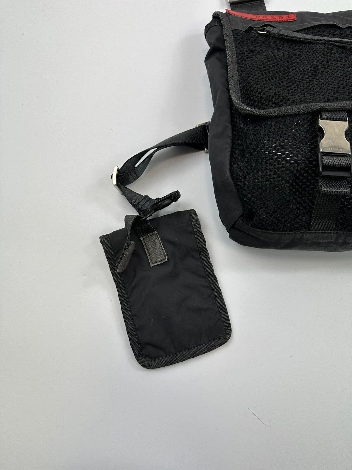 Prada Prada Sport SS1999 Mesh 2In1 CrossBody WaistBag Size ONE SIZE - 9 Thumbnail