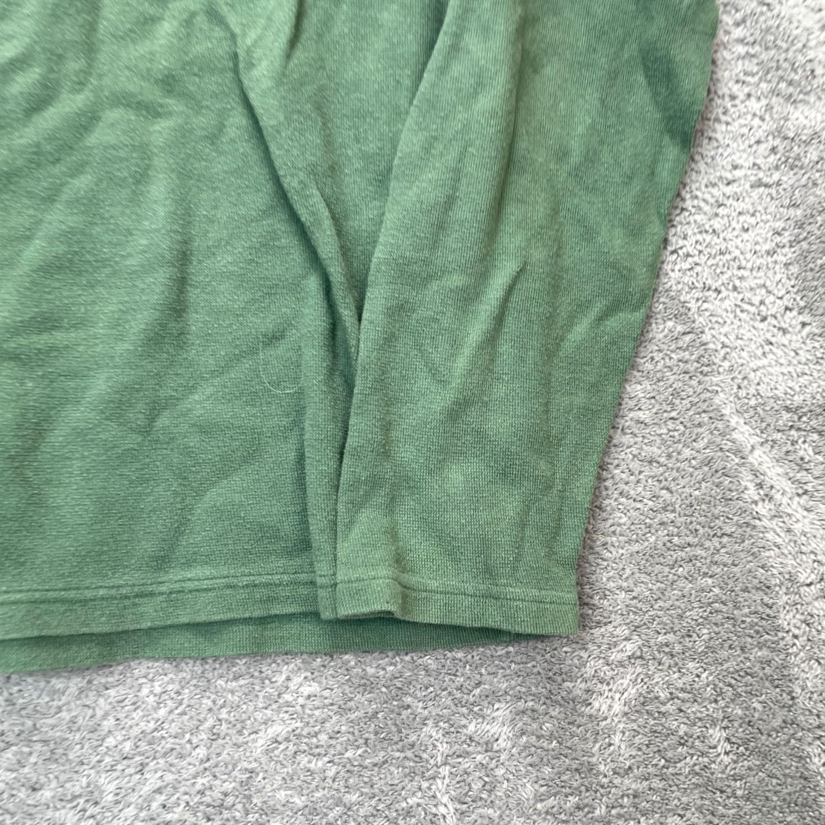 Polo Ralph Lauren VINTAGE Polo Ralph Lauren Shirt Mens XL Green Striped Pony 100% Cotton Polo Shirt Polo Ralph Lauren Shirt Mens XL Green Striped Pony 90s Size US XL / EU 56 / 4 - 4 Thumbnail