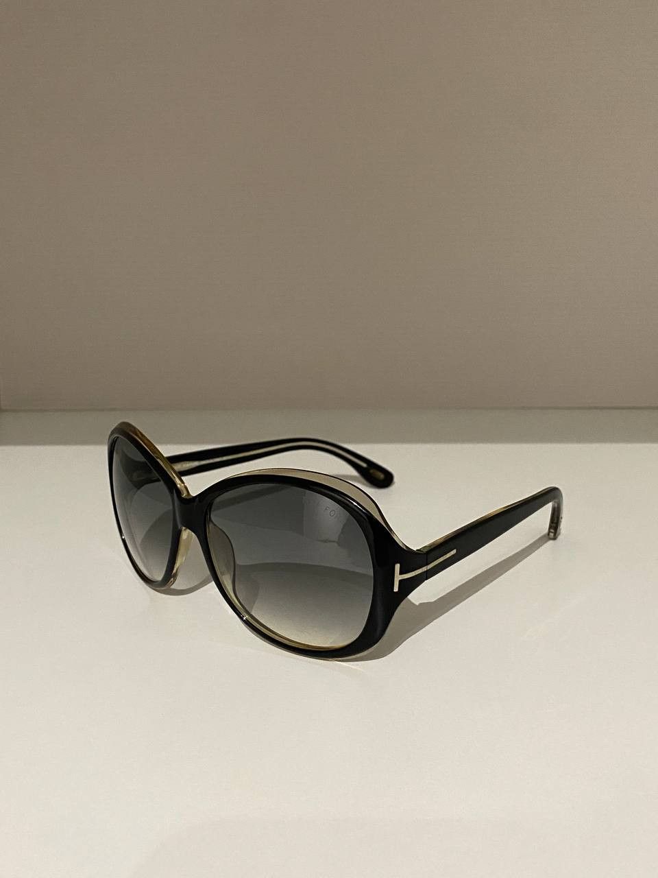 Tom Ford Tom Ford CECILE Oval Oversized Retro Vintage Y2k Sunglasses Size ONE SIZE - 3 Thumbnail