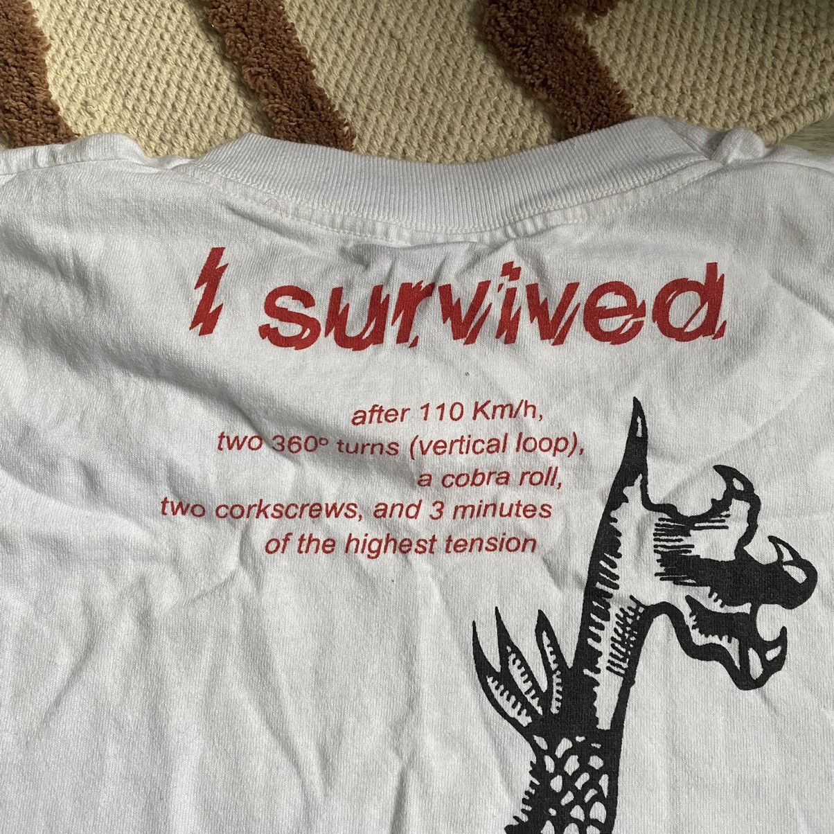 Universal Studios × Vintage VINTAGE UNIVERSAL STUDIOS PORT AVENTURA DRAGON KHADI T SHIRT Size US XL / EU 56 / 4 - 5 Thumbnail