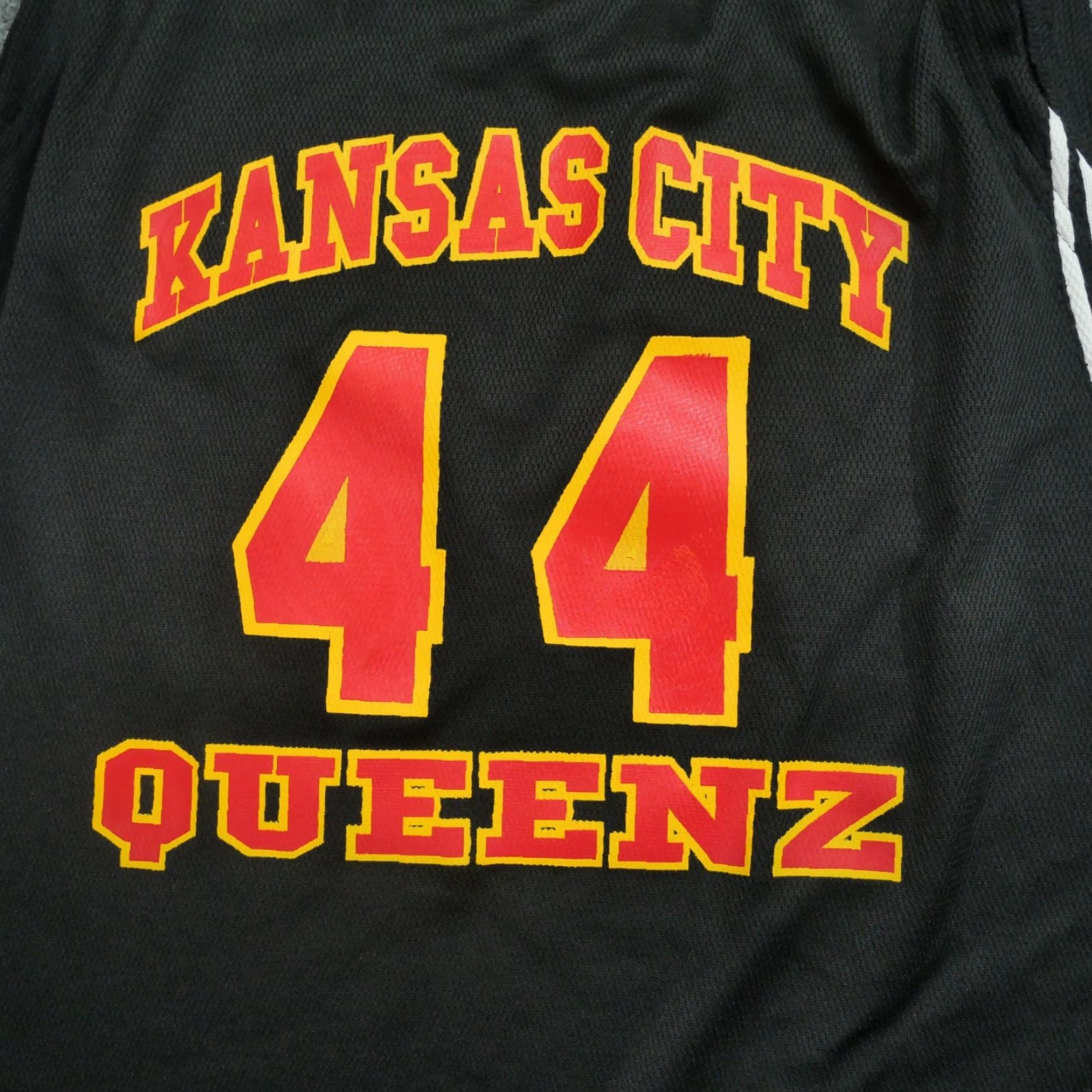 Adidas Adidas Basketball Jersey Womens Small Black White Kansas City Queenz Basketball Jersey Size S / US 4 / IT 40 - 2 Thumbnail