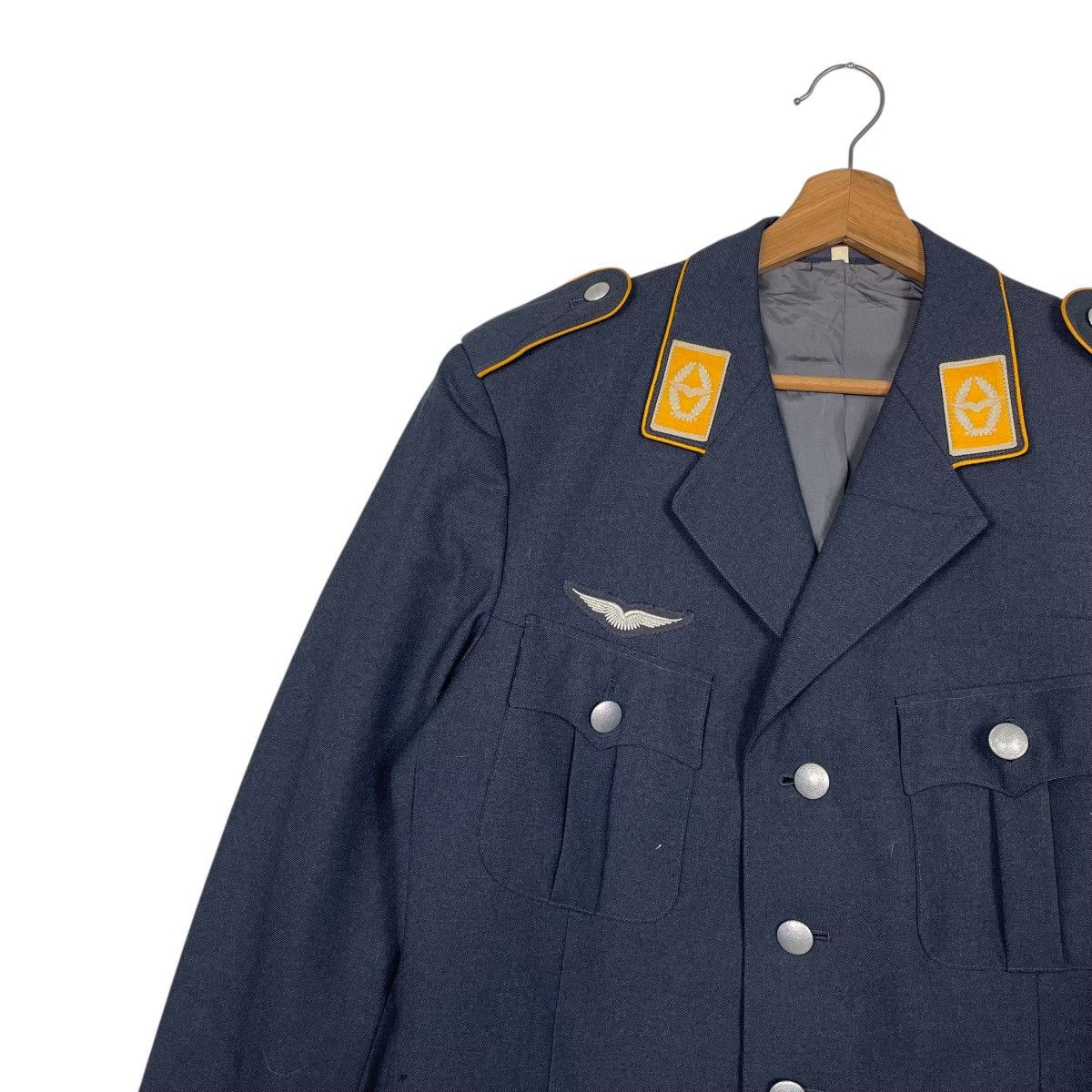 Other Vintage 70s Genuine German Air Force Officer Dress Uniform Size US M / EU 48-50 / 2 - 6 Thumbnail
