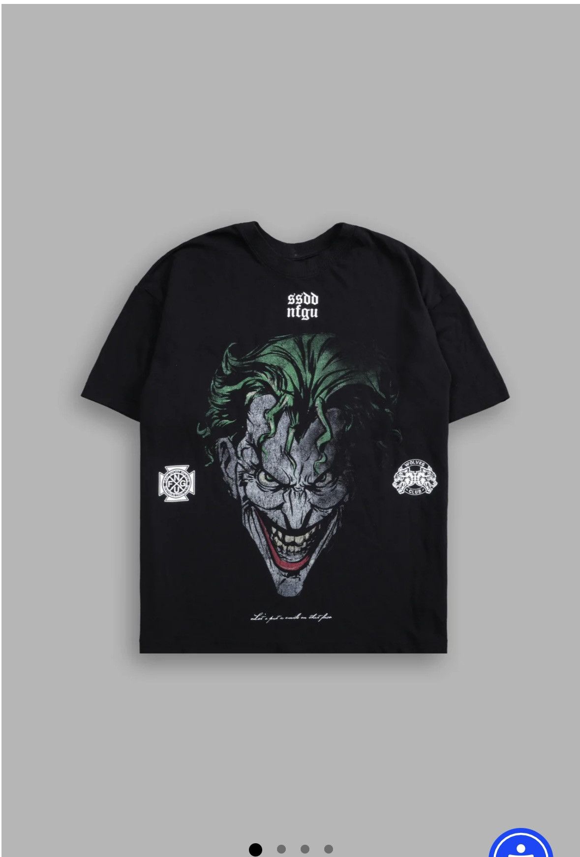 Darc Sport CIVIL REGIME X DARC SPORT X BATMAN X HEATH LEDGER THE JOKER Size US M / EU 48-50 / 2 - 2 Thumbnail