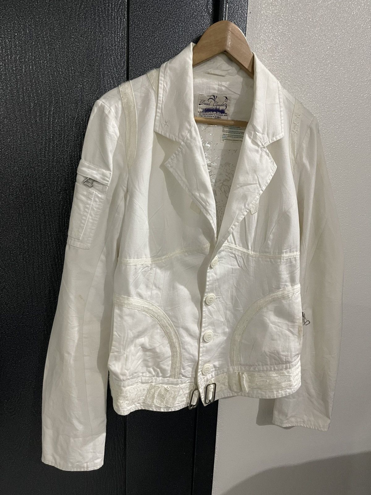 Diesel Diesel Parachute White Jacket Size M / US 6-8 / IT 42-44 - 4 Thumbnail