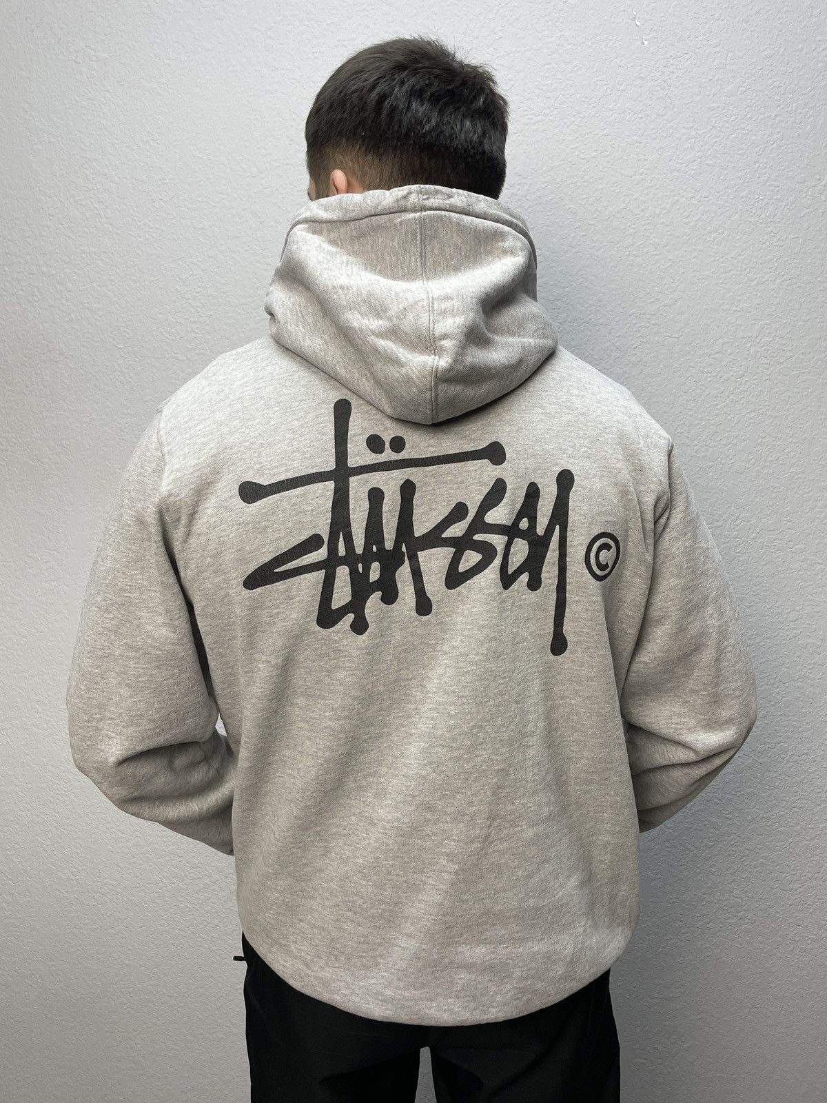 Streetwear × Stussy × Vintage Vintage y2k Stussy Big Logo Boxy Fit 