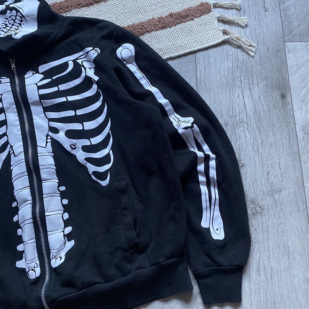 Playboi Carti SKELETON BONES Y2K PLAYBOY CARTI STYLE HOODIE Size US L / EU 52-54 / 3 - 6 Thumbnail