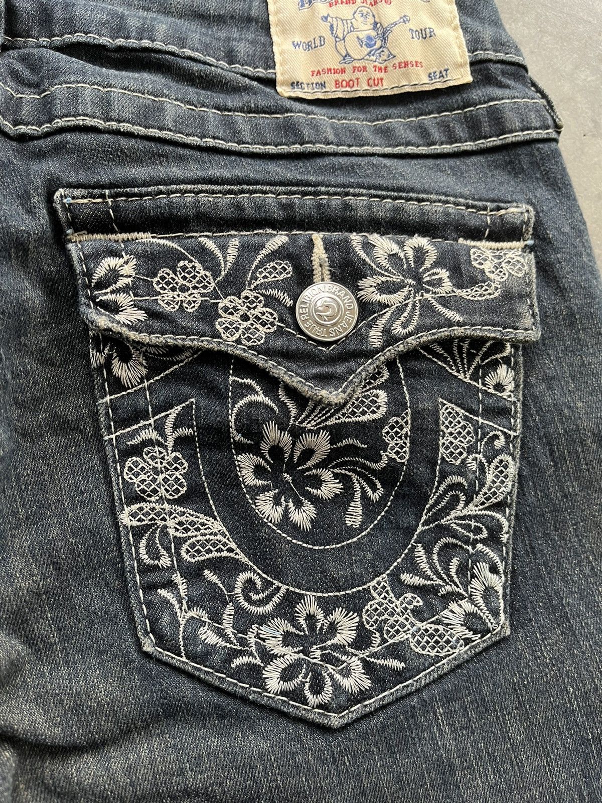 True Religion Rare true Vintage religion section bootcut flare jeans Size US 30 / EU 46 - 5 Thumbnail