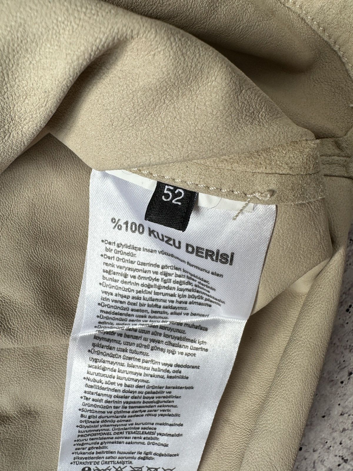 Other ACADEMIA by Beymen Luxury Lambskin Leather Shirt Size 52 L Size US L / EU 52-54 / 3 - 9 Thumbnail