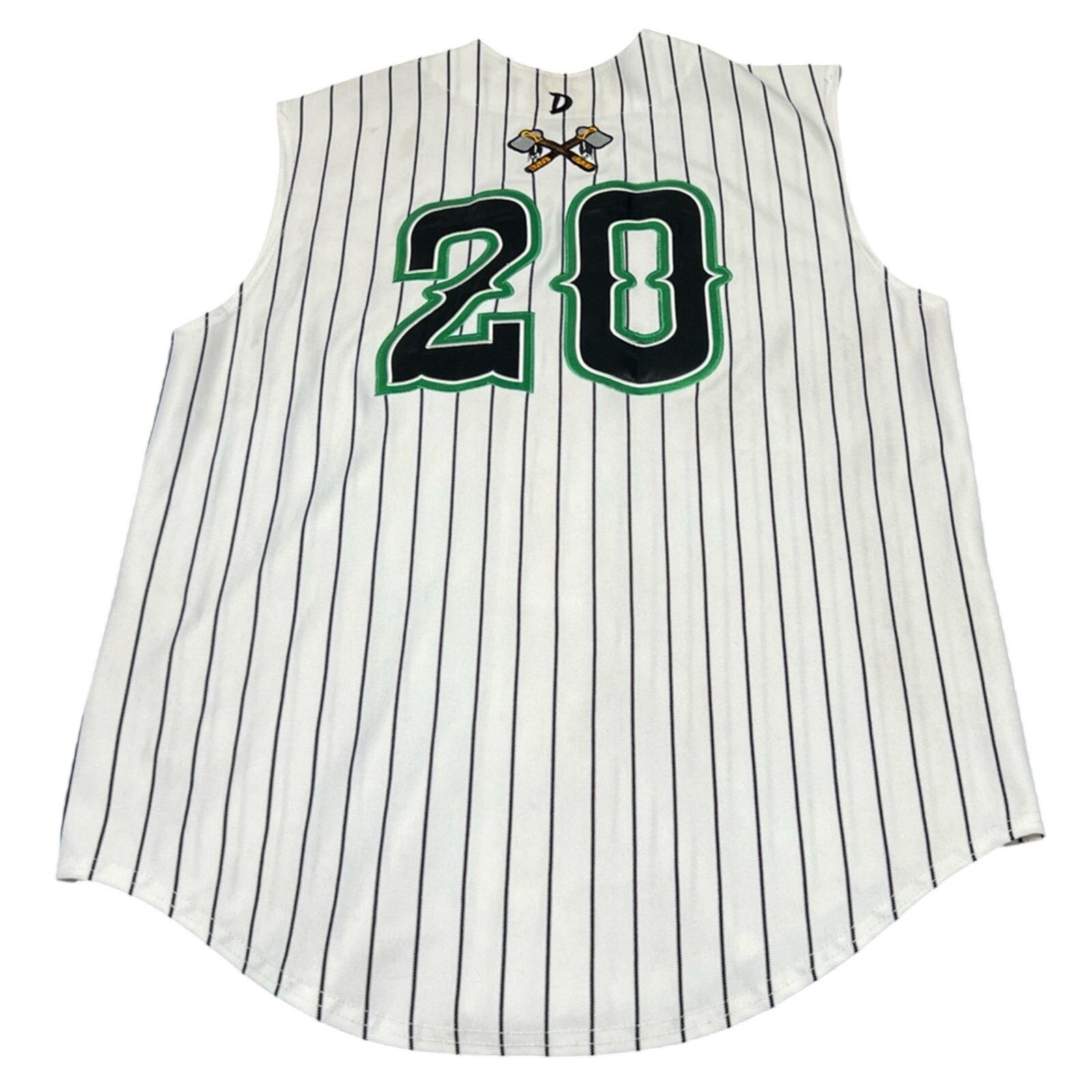 Delong Vintage Delong MiLB Game Used # 20 Minor Jersey Men 44 LARGE Size US L / EU 52-54 / 3 - 2 Thumbnail