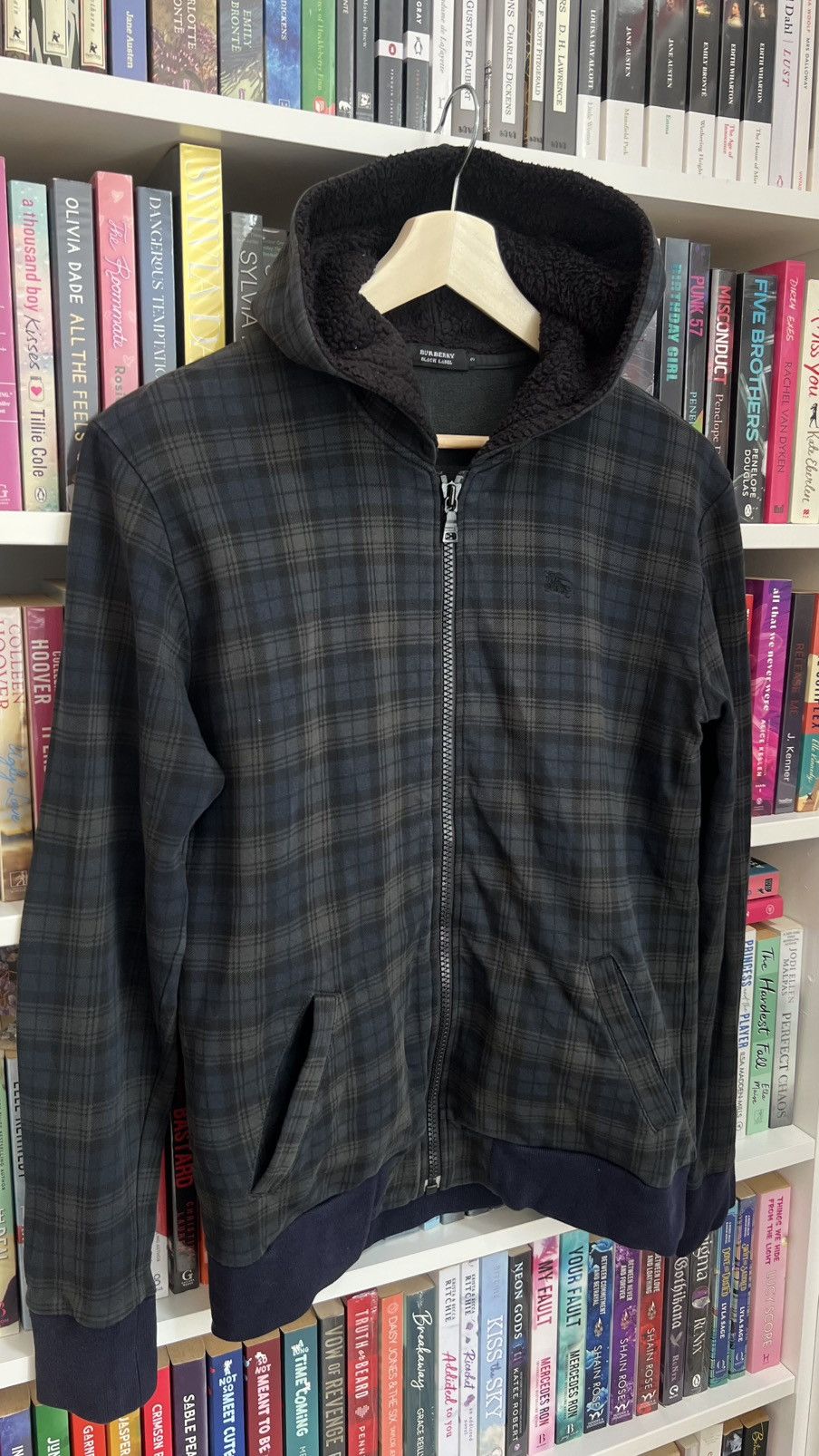 Burberry Burberry Black Label Tartan Hoodie Sweater Size US M / EU 48-50 / 2 - 2 Thumbnail