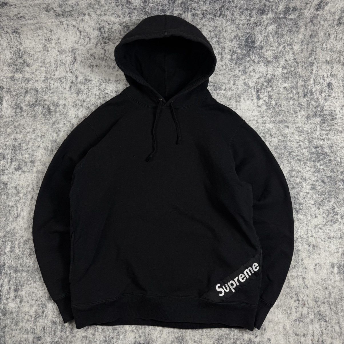 Supreme Supreme Corner Label ‘Black’ Hoodie Size US L / EU 52-54 / 3 - 1 Thumbnail