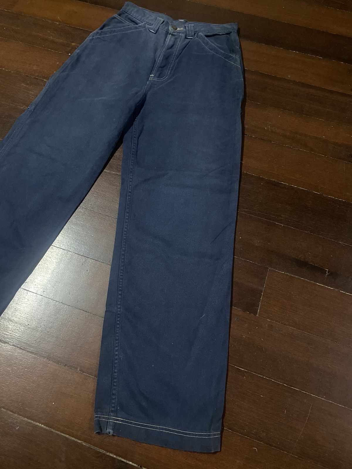Powell Peralta FIRE 🔥VINTAGE 80s AIRWALK SKATE carpenter workwear skater B1 Size US 33 - 14 Thumbnail