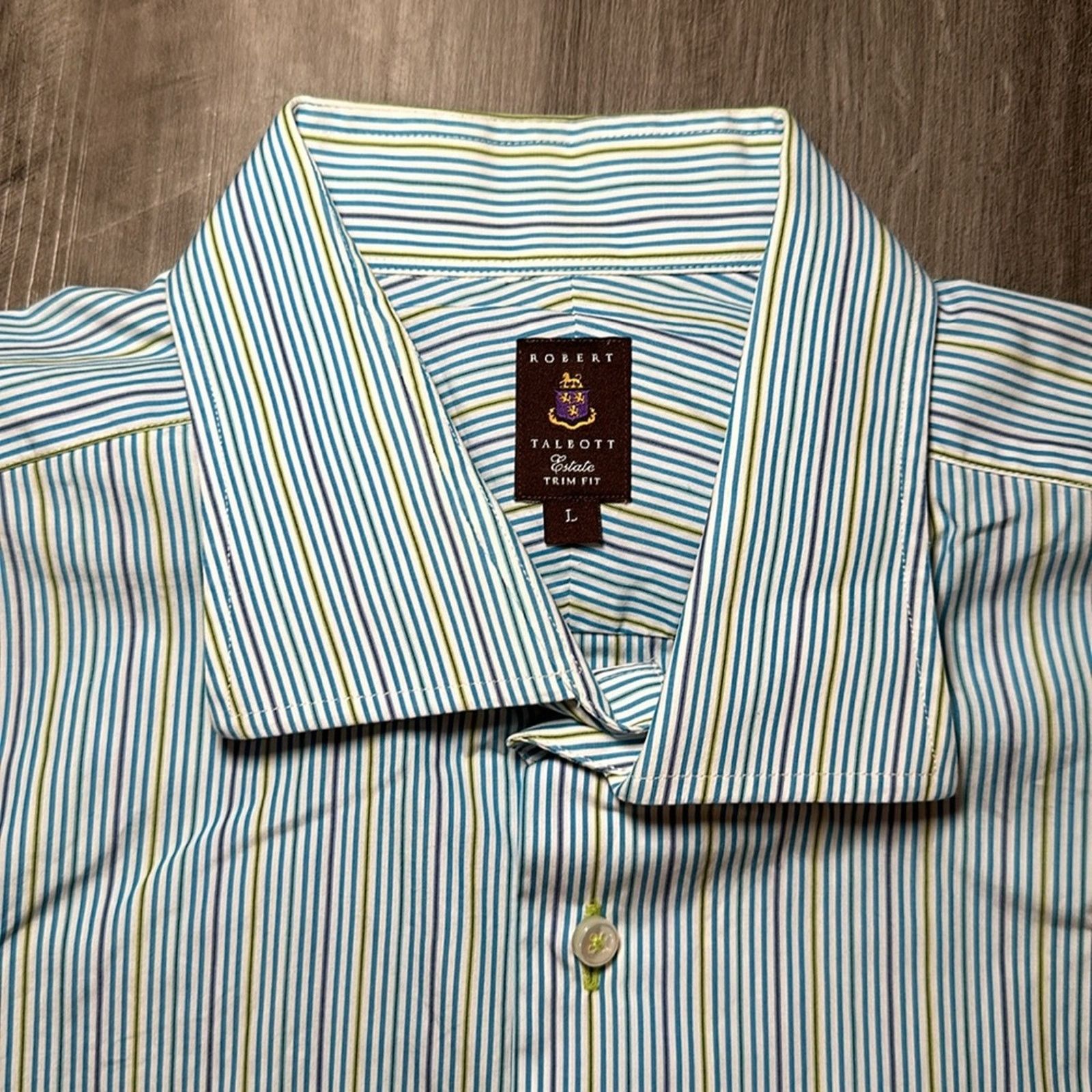 Robert Talbott Robert Talbott Estate Trim Fit Long Sleeve - Large Size US L / EU 52-54 / 3 - 6 Thumbnail