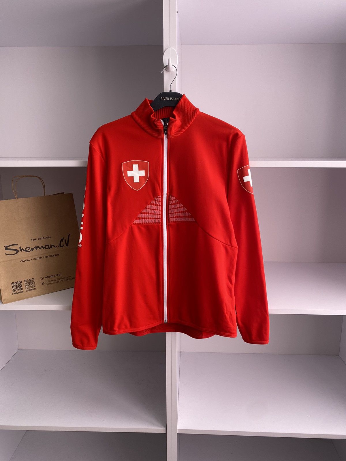 Designer × Vintage Vintage X Bionic Swiss Termo zip long sleeve shirt Size US L / EU 52-54 / 3 - 1 Thumbnail