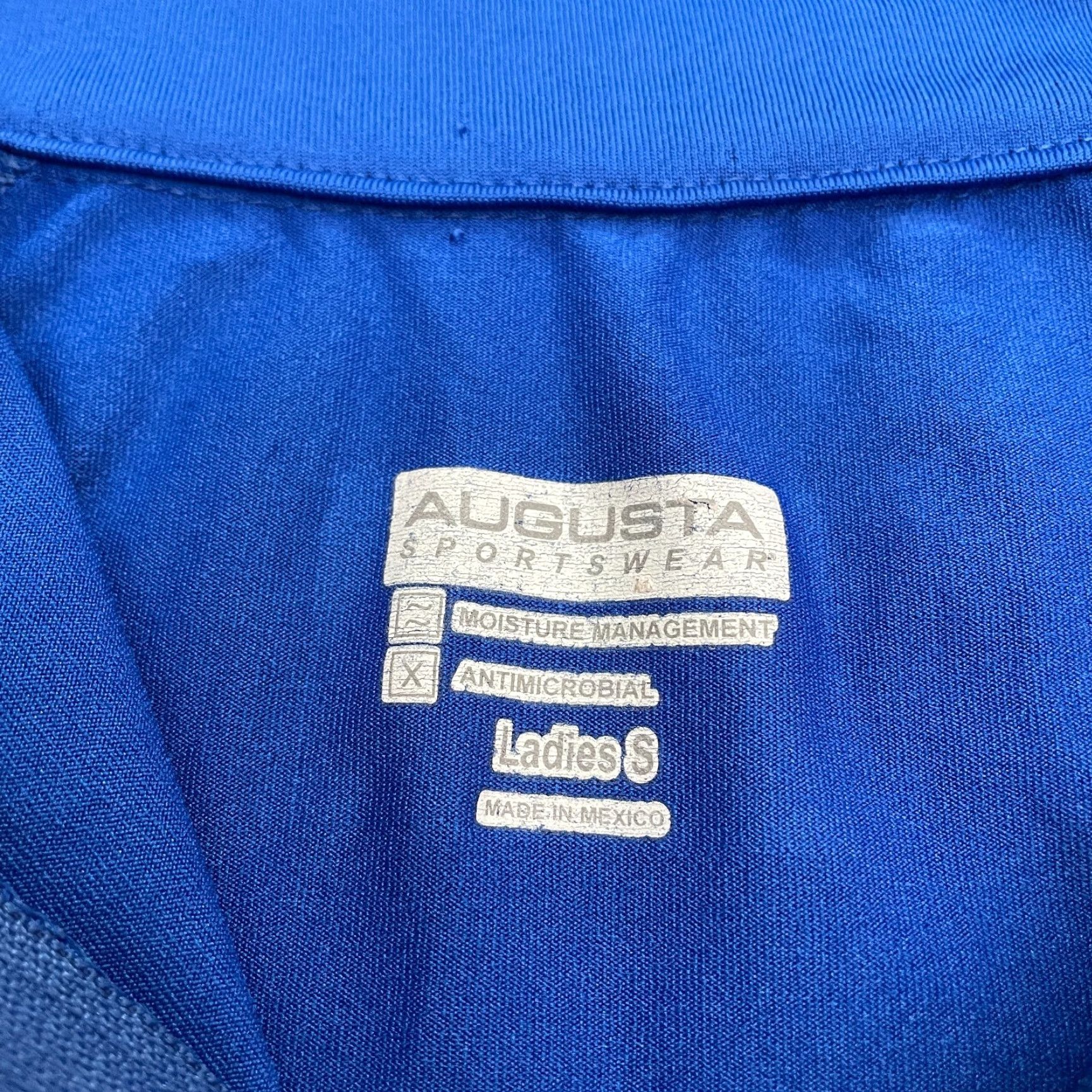 Augusta Sportswear Augusta Sportswear Active Jacket Women S Blue Full Zip Mock Neck Long Sleeve Jacket Size S / US 4 / IT 40 - 7 Thumbnail