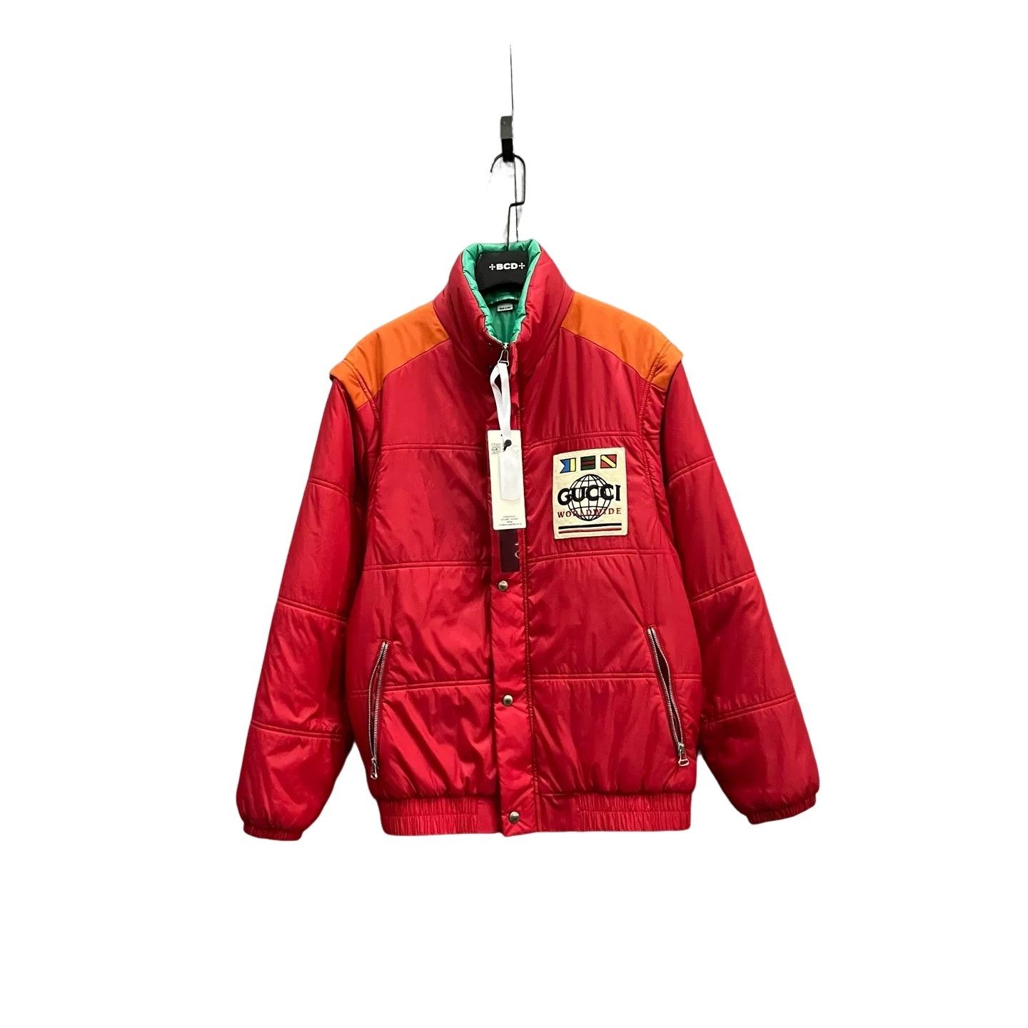 Gucci Gucci Worldwide Logo Padded Jacket 44 Size US S / EU 44-46 / 1 - 1 Thumbnail