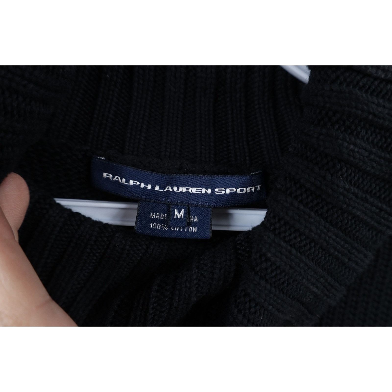 Polo Ralph Lauren Vintage 90s Ralph Lauren Knit Turtleneck Sweater Size M / US 6-8 / IT 42-44 - 5 Thumbnail