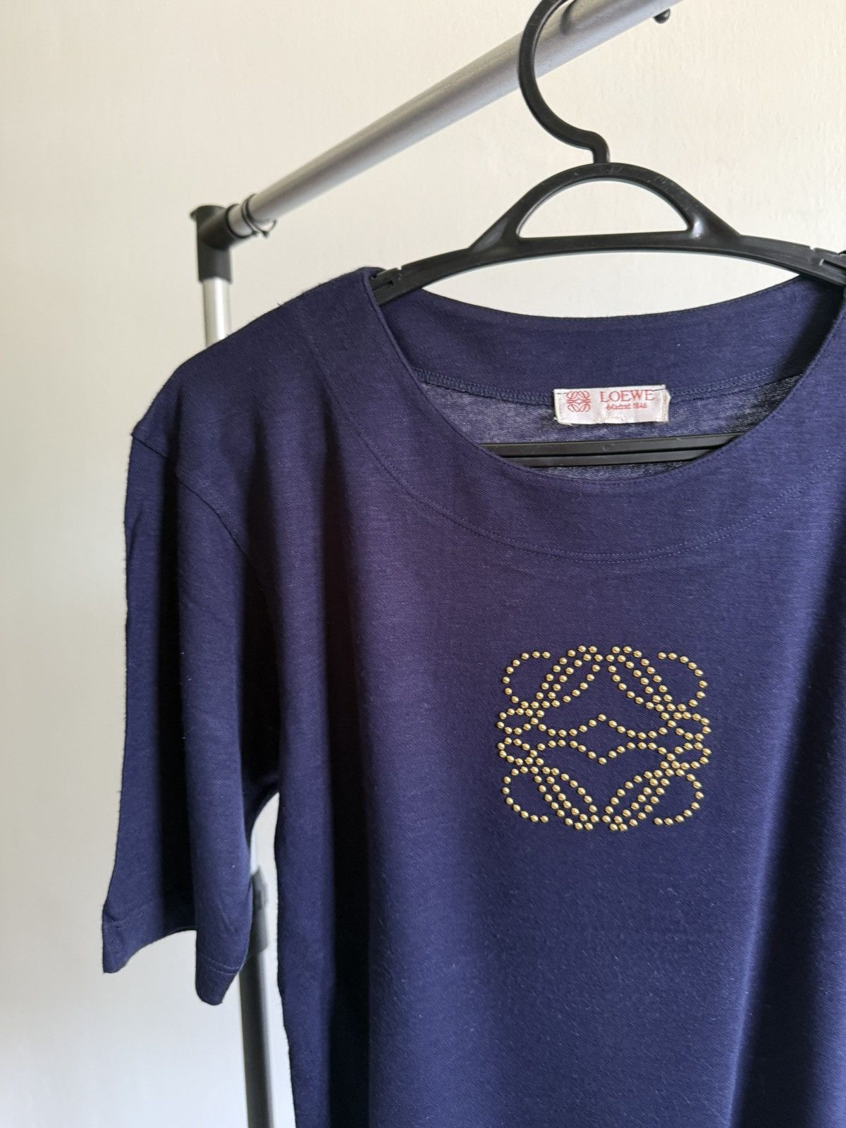 Loewe Vintage Loewe madrid 1846 anagram shirt Size M / US 6-8 / IT 42-44 - 4 Thumbnail