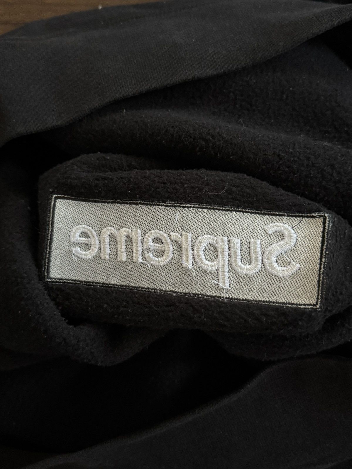 Supreme Supreme Box Logo Crewneck Black Bogo 2015 X-Large Size US XL / EU 56 / 4 - 4 Thumbnail