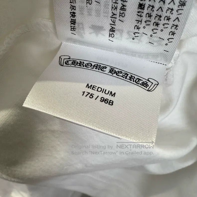 Chrome Hearts CHROME HEARTS Size M Love you neckline letter long sleeve Size US M / EU 48-50 / 2 - 4 Thumbnail