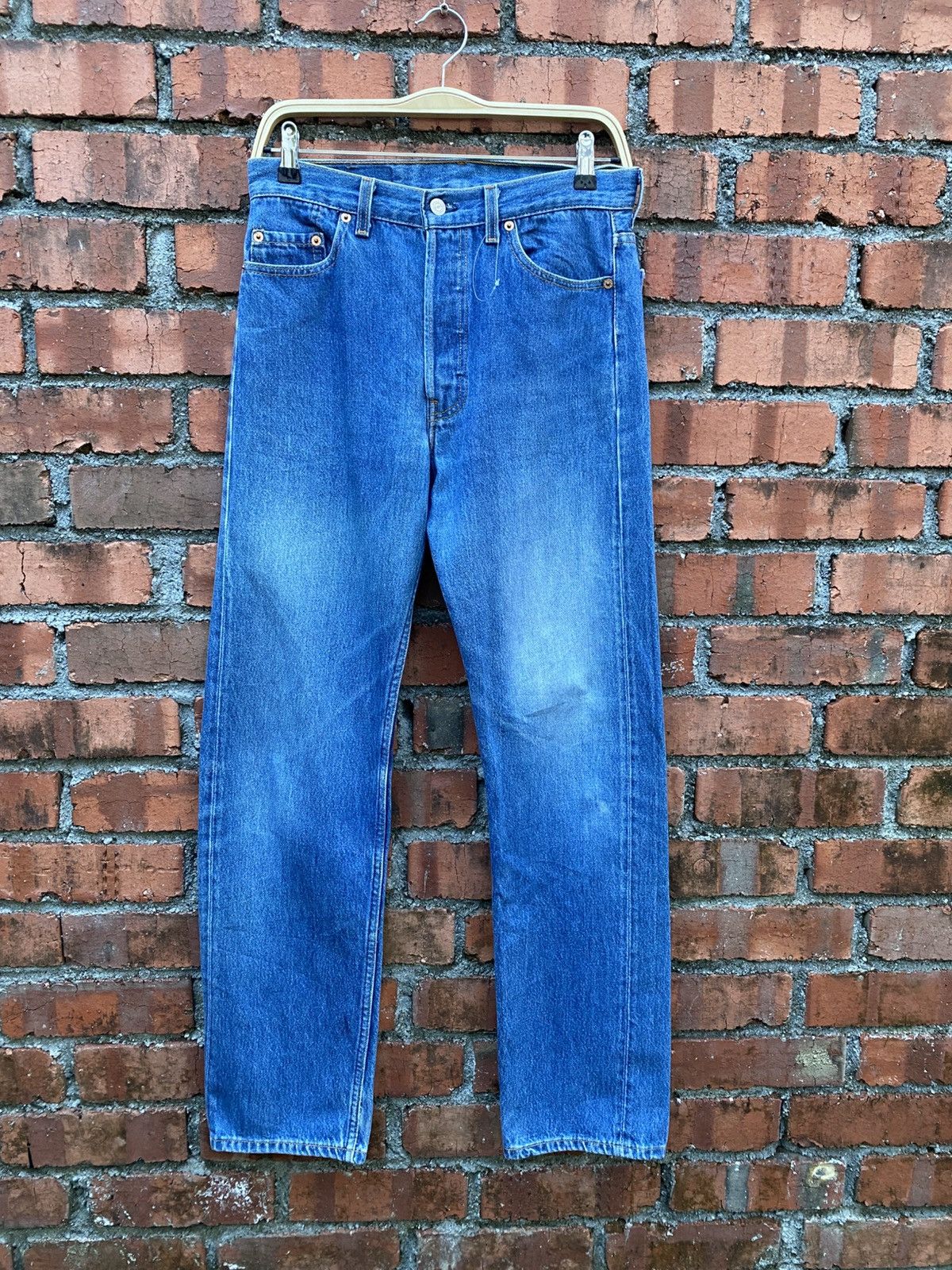 Levi's Vintage Clothing W30x31 Vintage levi's 501 made in USA 90s Size US 30 / EU 46 - 1 Thumbnail