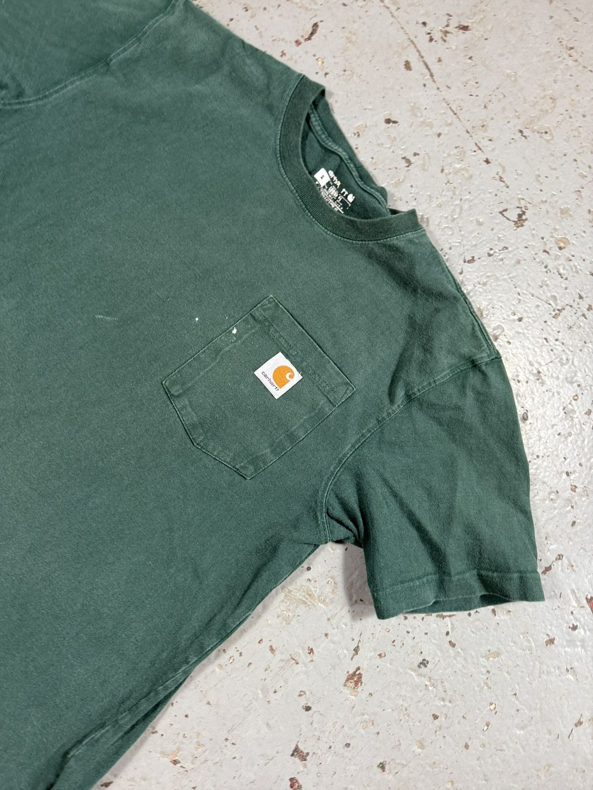 Carhartt Vintage Blank Classic Faded Carhatt Tee Size US S / EU 44-46 / 1 - 4 Thumbnail