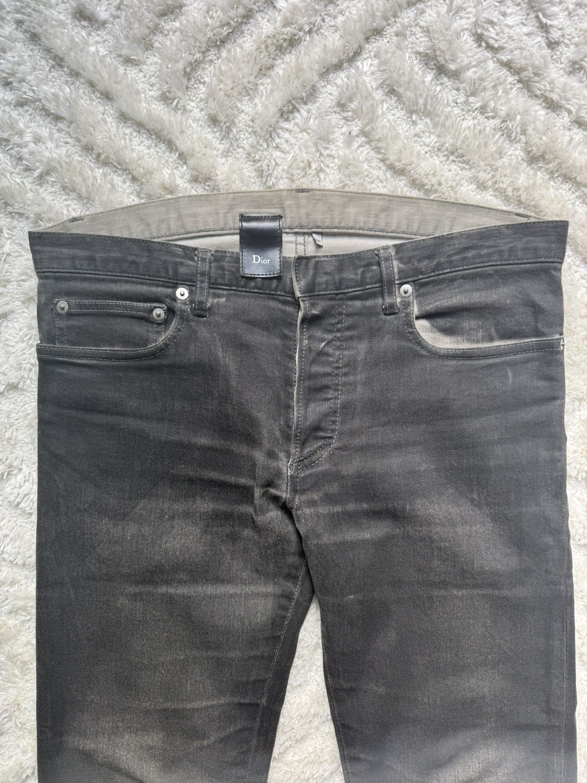 Dior Dior homme aw09 gradient denim by kris van assche Size US 31 - 4 Thumbnail