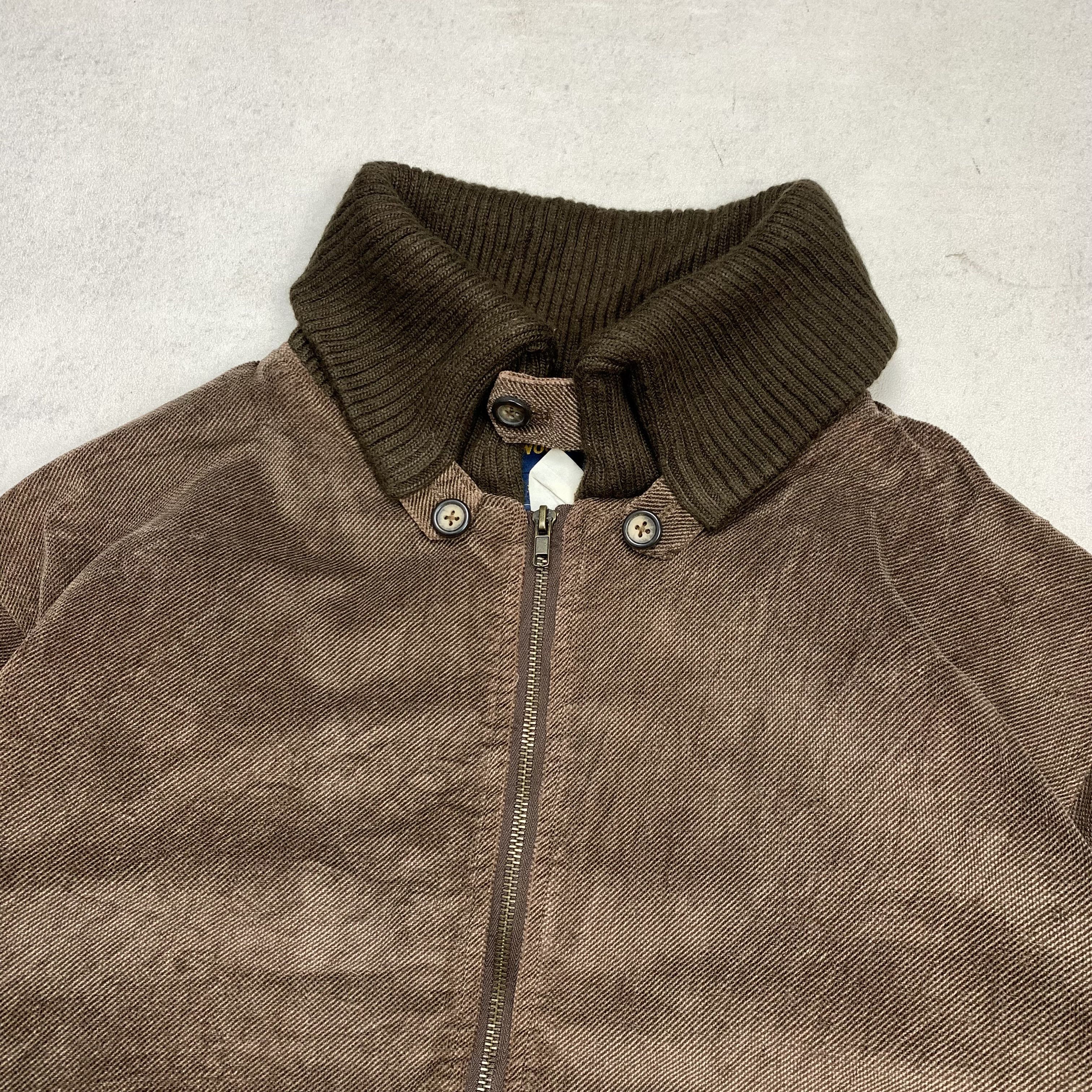 Woolrich Woolen Mills Woolrich Brown Corduroy Ribbed Collar Jacket Size US M / EU 48-50 / 2 - 2 Thumbnail