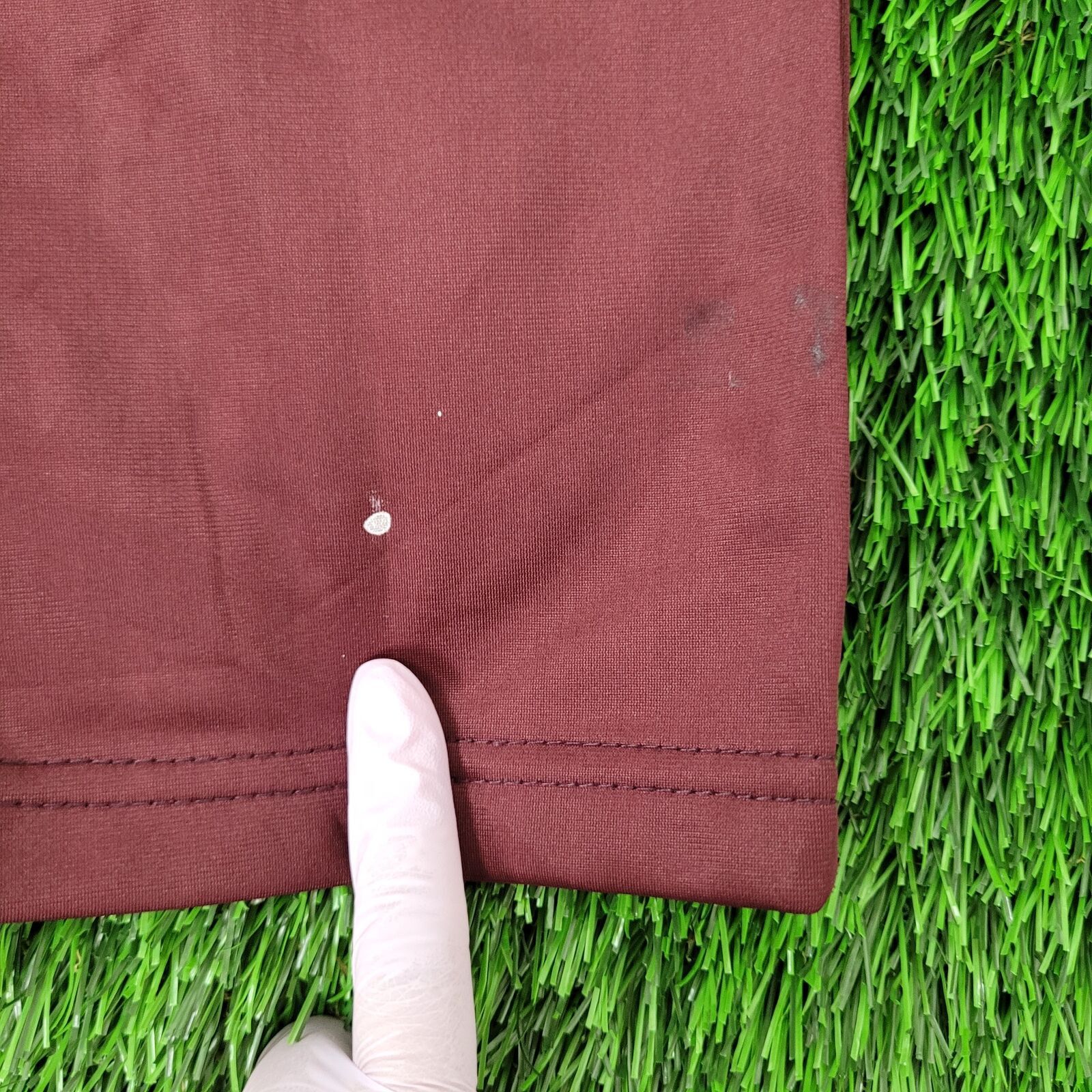 Champion VTG Champion High Rise Pants XS/S Maroon Talon Ankle Zip USA Size US 26 / EU 42 - 9 Thumbnail