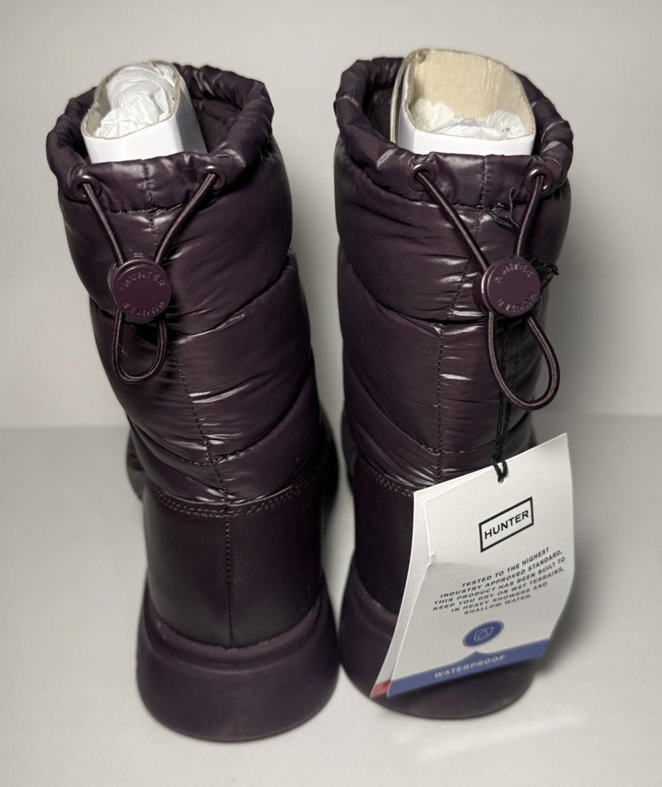 Hunter HUNTER Maribels Women's Winter Snow Boots Dark Purple 500 Size US 5 / IT 35 - 4 Thumbnail