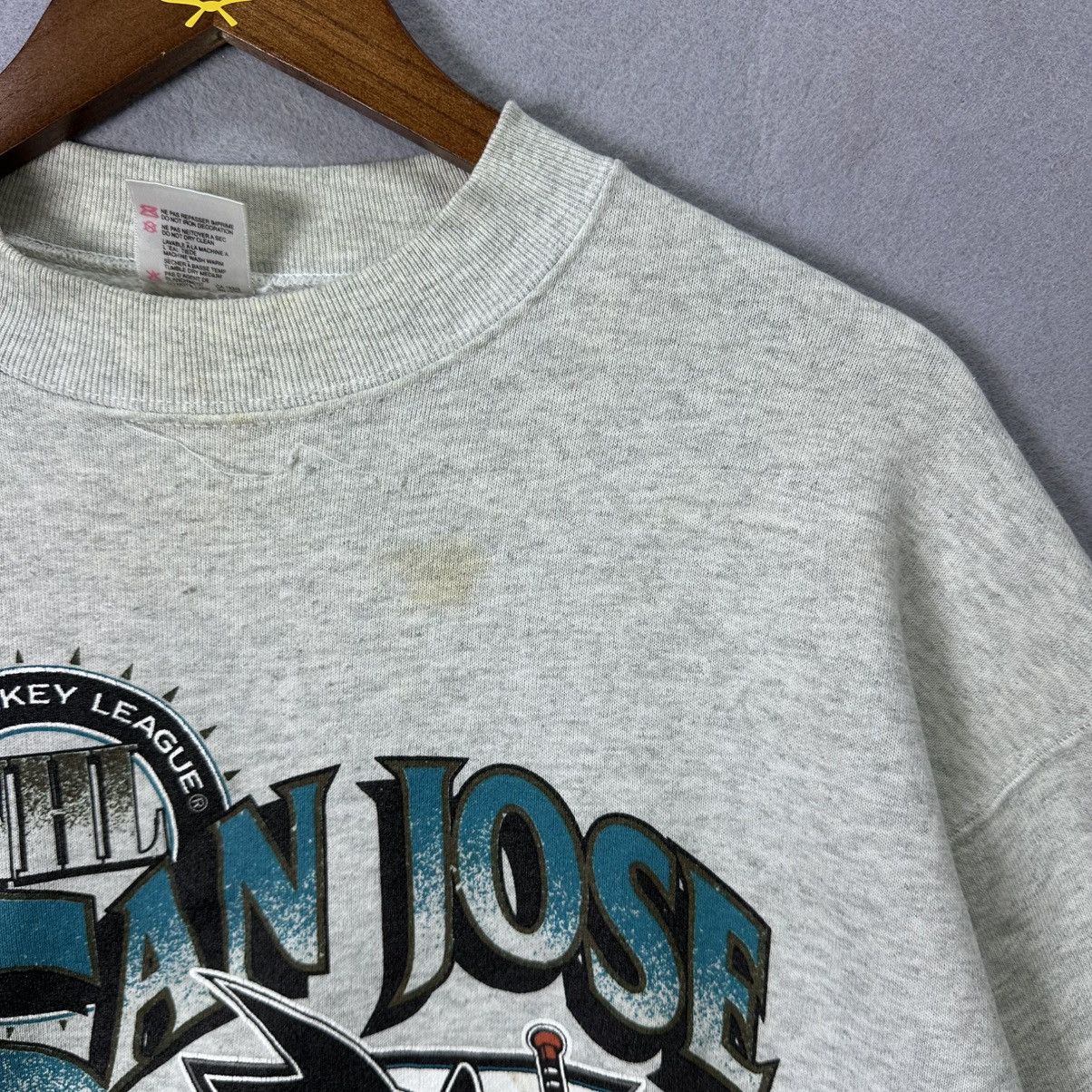 NFL Vintage 1992 San Jose Sharks Sweatshirt NHL Size US L / EU 52-54 / 3 - 2 Thumbnail